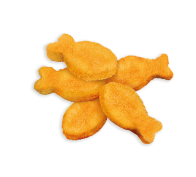 Фото Рыбки тресковые с сыром в панировке (1кг)