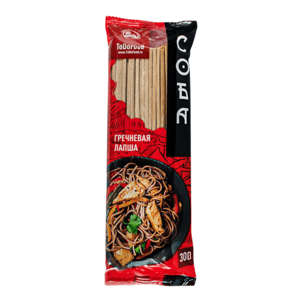Фото Лапша гречневая СОБА ToDoFood 300гр Россия