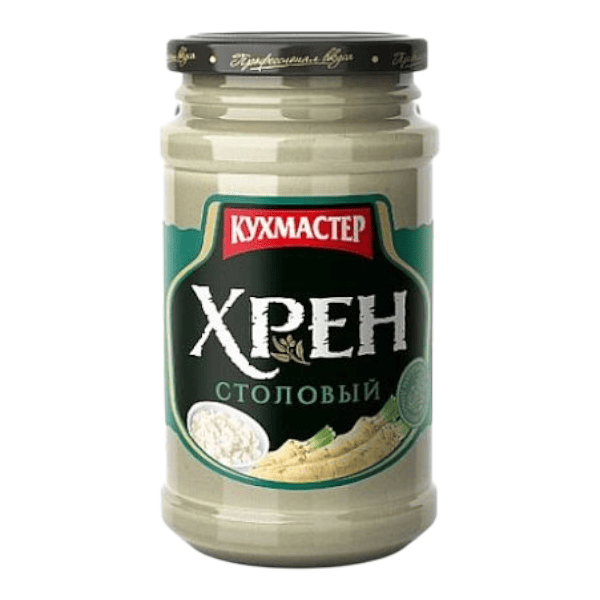 Фото Хрен столовый Кухмастер 190гр ст/б 