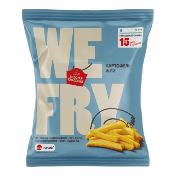 Фото Картофель фри 9/9 классический WeFry 700гр