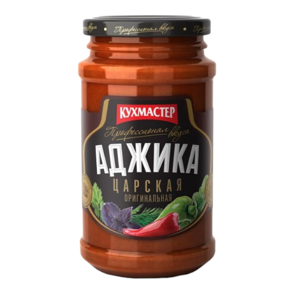 Фото Аджика царская Кухмастер 190гр ст/б (12) Россия