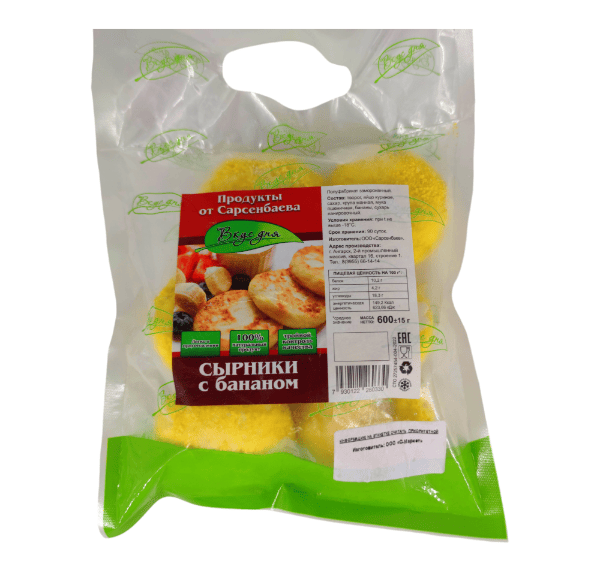 Фото Сырники с бананом (600 гр)