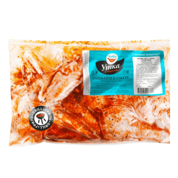 Фото Утиная полутушка в маринаде пряная горчица (пакет) 1 кг